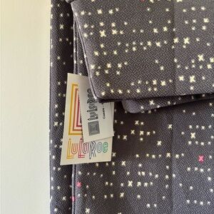 LuLaRoe Charcoal Starry Pencil Skirt